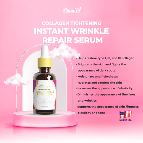 Collagen Tightening & Instant Wrinkle Repair Serum