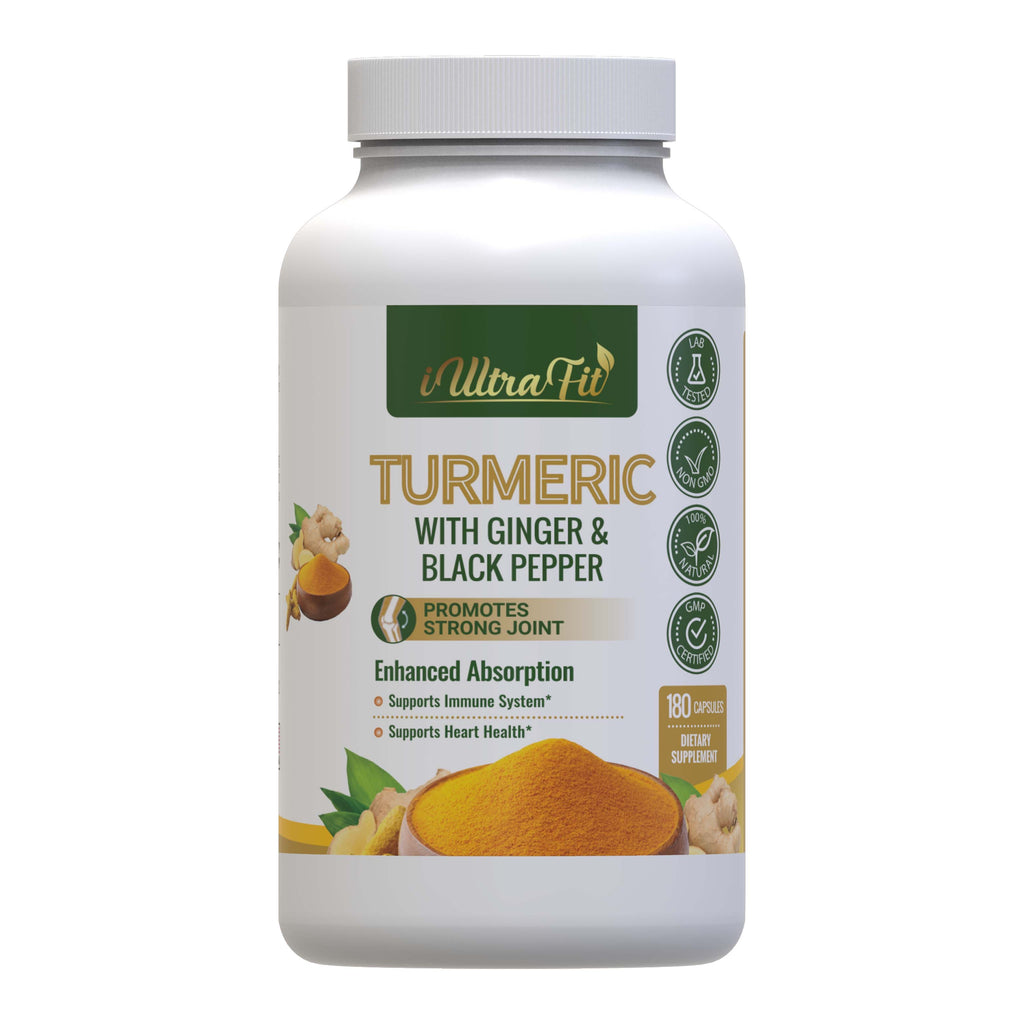 Turmeric with Ginger and Black Pepper with Probiotics